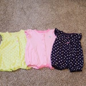 Baby Girl Rompers